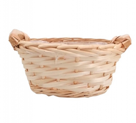 Ovalina con Manici 29x17x11 Decorazione Composizione Floreale Primavera Pasqua