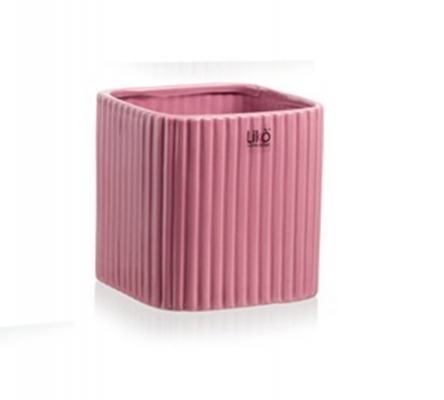 Cubo Nairobi 10,5x10,5x10,5 Decorazione Composizione Floreale