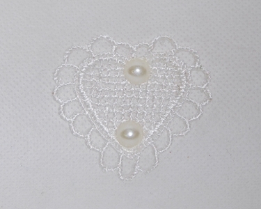 Cuore Macramè Pz 6