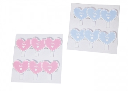 Mollettine Baby Cuore Pz 6