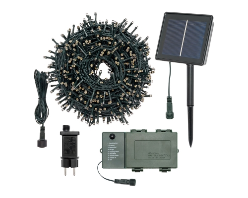 Filo 500 Led Controller Timer Bat Sol Tr Mt 25 Addobbi Natalizi