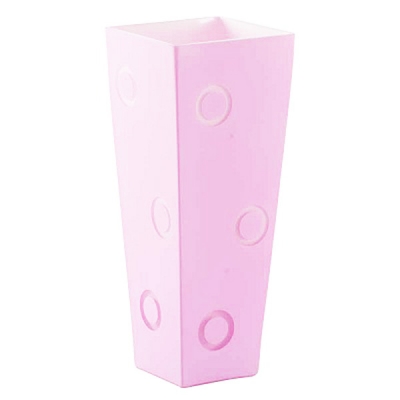 Vaso Primula 10x10 H.20 Colorato Decorazioni Interni Composizione