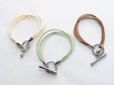 Bracciale Lacci/cerchio Strass