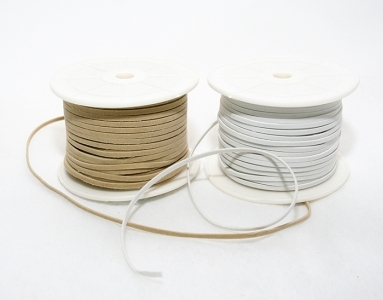 Nastro Sioux In Ecopelle Alto 3mm Per 50 Metri
