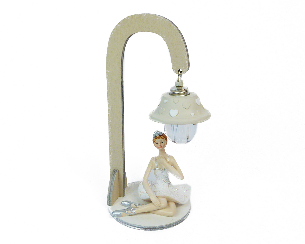 Ballerina Glitter Lampione H. 17.5