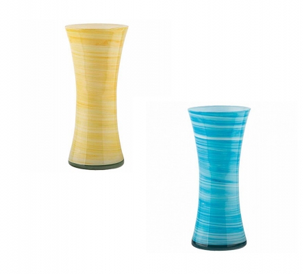 Vaso Patty Color D 18 H 37 Decorazione Casa Pasqua Primavera