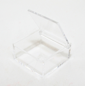 Scatola In Plexiglass 6x6x3 Cm