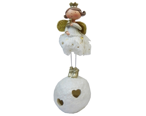 Bimba Sfera Luce Cm 23,4 Decorazioni Addobbi Natale