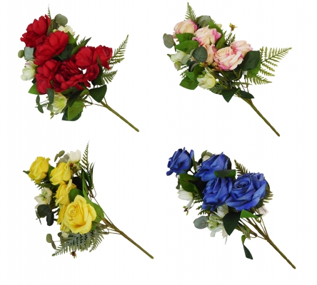 Mazzetto Frontale Peonie Cm 45 Decorazioni Composizioni Floreali Funerali