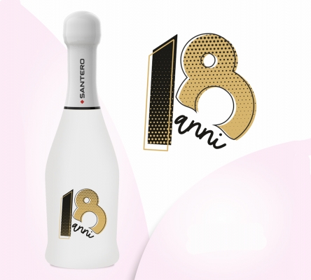 Spumante Gift Santero Ml 200 18 Anni Decorazioni