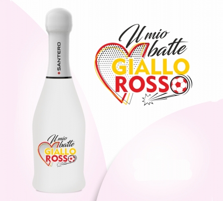 Spumante Gift Santero Ml 200 Squadre Calcio Decorazioni