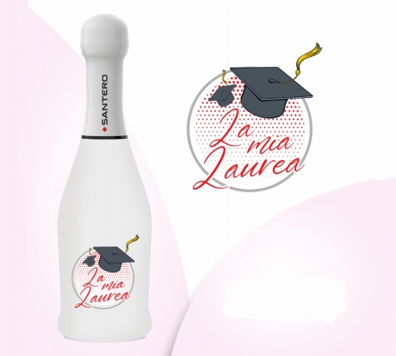 Spumante Gift Santero Ml 200 La Mia Laurea Decorazioni
