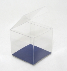 10 Scatole Trasparenti 7x7x7 Cm