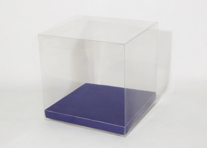 Pz 10 Scatola Trasparente 18x18x15 Cm bomboniere fai da te