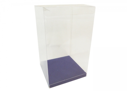 10 Scatole Trasparenti Fondo 15x15x25