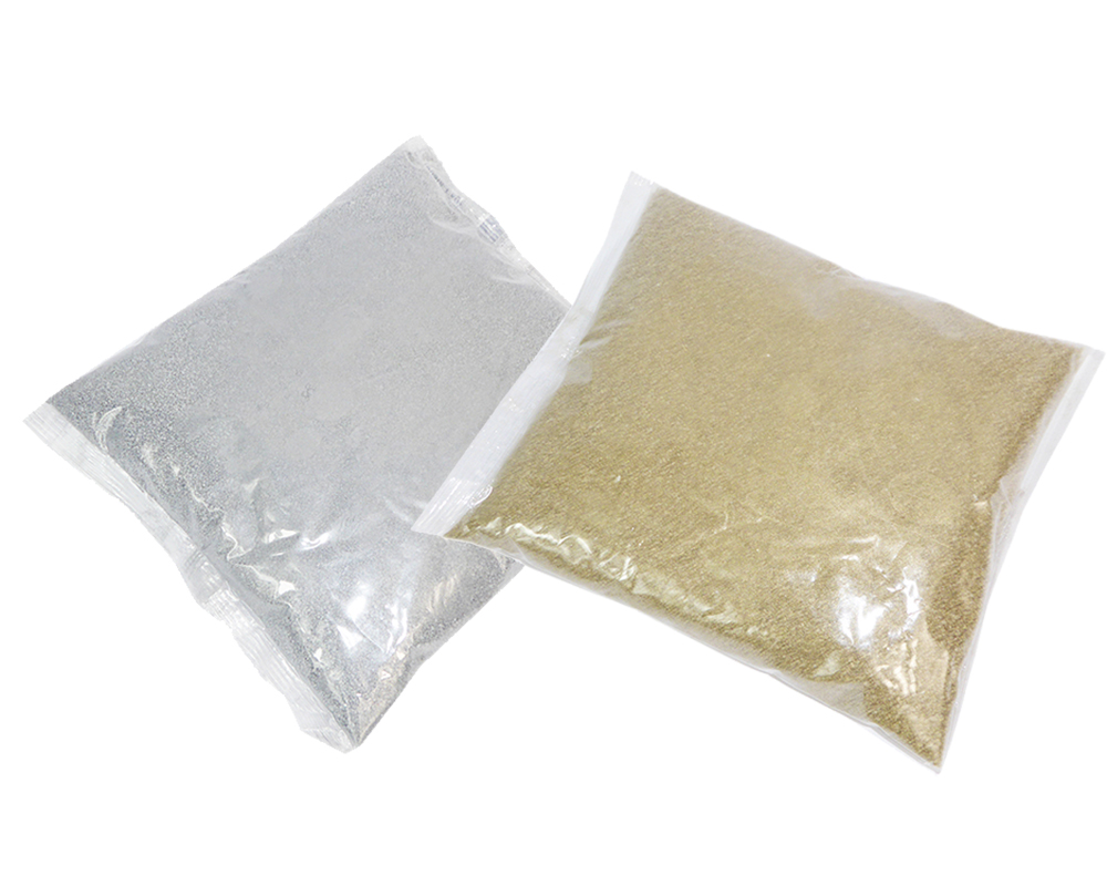 1 Kg Sabbia Mm 07-1.2 Oro/arg Sottile Uso Decorativo