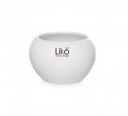 Bolo Ceramica D 9,5 H 6 Decorazione Addobbi Composizione Floreale