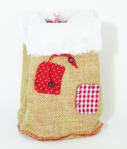 Sacco Juta Decorato 12x15 Cm