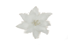 Pick Stella Natale Pelliccia D. 13 Cm 15 C/clip