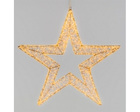 Stella Metallo 800 Micro Led D 35 Addobbi Natalizi