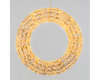 Corona Metallo 1000 Micro Led D 35 Addobbi Natalizi