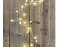 Filo 120 Palline Led Mt 3 Warm Illuminazioni Natalizie