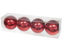 Box Sfere Mm 98 Pz 4 Decorazioni Addobbi Albero Natale