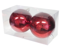 Box Sfere Mm 180 Pz 2 Decorazioni Addobbi Albero Natale