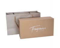 Candela Profumata Vaso Vetro Gift Box Regalo Addobbi Natale
