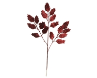 Ramo Agrifoglio Glitter Decorazione Composizione Floreale Natale