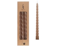Candele Torciglione Cm 25 Durata 6 H Pz 3