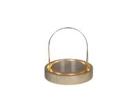 Campana Cilindro Led D. 10 H. 15,5 Decorazione Casa Ufficio Vetrina
