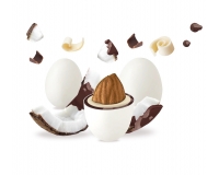 Confetto Maxtris Kg 1 Cioccomandorla Gusto Cocco e Nut