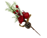 Pick Mela Pigna Melograno Pz 1 Decorazione Addobbi Natale