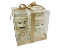 Bomboniera Matrimonio Scatola Mori Bianchi In Porcellana Confezionati