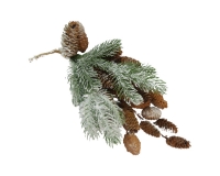Cadente Pino Pigne Cm 43 Neve Appendere Decorazione Natale