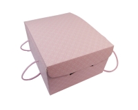 Scatola Segreto Rosa 27x24x12 Decorazione Primavera Pasqua