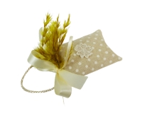 Bomboniere Matrimonio Nozze Borsetta Pampas Naturale