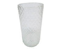 Cilindro Vetro Diamante D 10 H 20 Decorazione Matrimonio Wedding