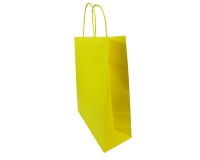 Buste Carta 14x9x20 Pz 25 Shopper Decorativa Regali Giallo