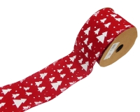 Nastro Alberelli Mm 63 Mt 10 Decorazione Incarti Addobbi Natale