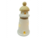 Faro Led Cm 10 Decorazione Addobbi Casa Bomboniere Fai Da Te Matrimonio Linea Mare