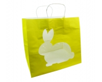 Shopper Largo Bunny 35x32+25 Pz 12 Decorazioni Pasqua Primavera