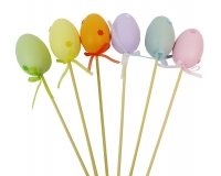 Pick Uovo Cm 5 Pz 12 Decorazioni Primavera Pasqua