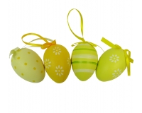 Uova Da Appendere In Sacco Pz 12 Decorazioni Addobbi Primavera Pasqua