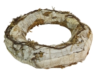 Coroncina Corteccia Rametti D 30 Composizione Floreale Primavera Pasqua