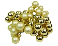 Palle Natale Vetro Stecco Combi Cm 2 Pz 144 Colorate