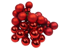 Palle Natale Vetro Stecco Combi Cm 2 Pz 144 Colorate