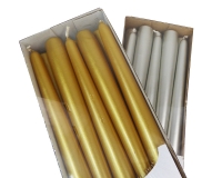 Candela Conica Cm 25 Pz 10 Durata 7 H Decorazione Natale
