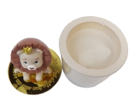 Candela Lion Cm 11 D 6 Vasetto Decorazione Bomboniere Fai Da Te Ogni Occasione